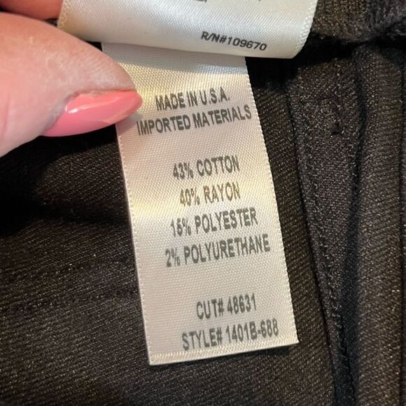 CITIZENS OF HUMANITY Avedon Ultra Skinny Ankle Jeans Black Women’s Size 28 - Picture 9 of 9